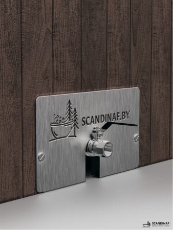 Ледяная купель Scandinaf Arctic 140RB, 1-2 чел., AISI 304, коричневый