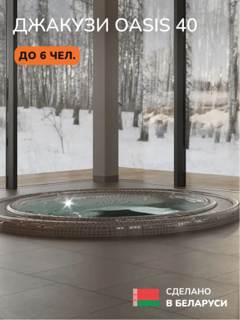 Встраиваемое джакузи Scandinaf Oasis 250, до 6 чел.